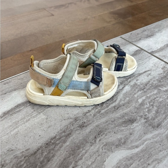 H&M Kids Sandals with Navy and Light Blue Straps - Picture 2 of 5